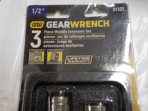 Gear Wrench 3 pc 12 Wobble Extens...