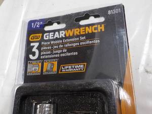 Gear Wrench 3 pc 12 Wobble Extens...