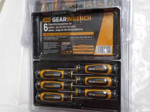 Gear Wrench 6 pc Mini Screwdriver S...