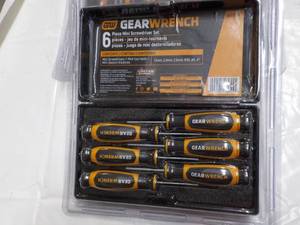 Gear Wrench 6 pc Mini Screwdriver S...