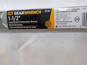 Gear Wrench 1 12 Long Pattern Com...