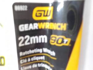 Gear Wrench 22mm Ratcheting Wrench...