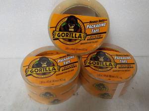 3 rolls Gorilla 1.88 x 40 yards Cl...
