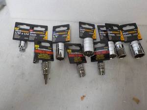 10 Gear Wrench Variety of Deep, Tor...