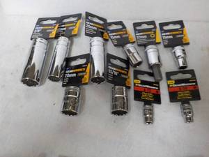 10 Gear Wrench Variety of Deep, Tor...