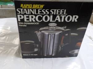 Stainless Steel Percolator...