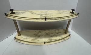 Vintage Art Deco Wall Shelf