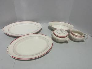 5 Piece Vintage Homer Laughlin Nautilas Set No chips