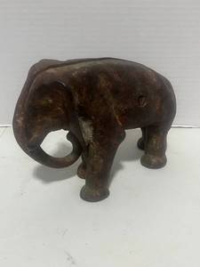 Antique Cast Iron Elephant