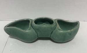 Vintage Green 3-Part Planter McCoy