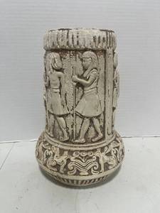 Antique Egyptian Revival Art Pottery Vase