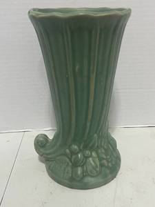 1930s Turquoise McCoy Vase