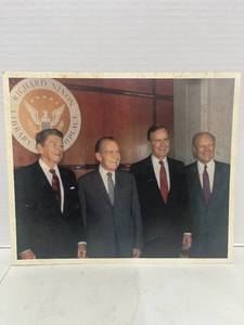 Collector Photo 1990 Nixon, Ford, Bush and Reagan