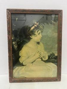 Vintage Framed Print The Age of Innocence