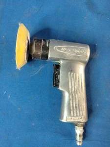 Blue-Point AT402 pneumatic micro surface prep sander with a compact silver body.