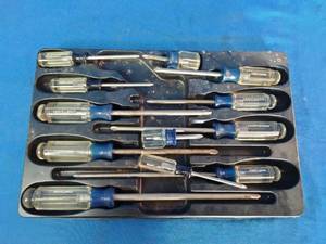 Craftsman  Phillips screwdriver set featuring classic acetate handles.