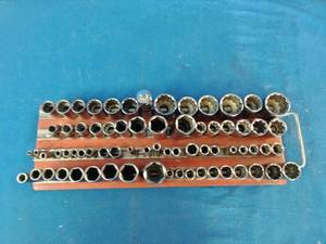 Craftsman multi-row mechanics socket set