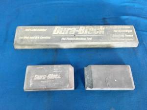 Dura-Block automotive sanding blocks designed for auto body panel straightening.