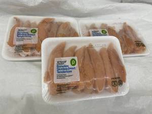E - Publix Boneless Skinless Chicken Breast Tenderloins (3 Packs)