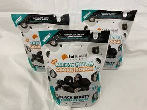 Fat & Weird Mega Bites Cookie Dough - Chocolate Cocoa with Chocolate Sandwich Core