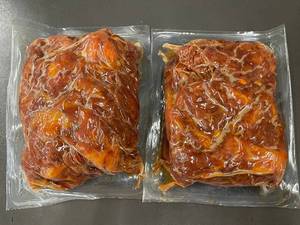 4 lbs of Pulled Chicken in Sauce