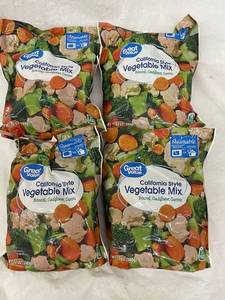 A - Great Value California Style Vegetable Mix (Lot of 4)