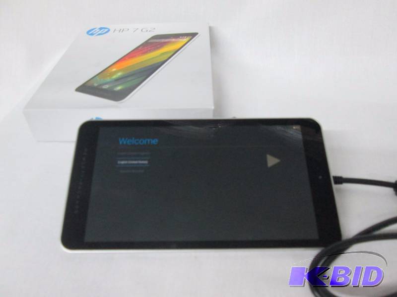 lot 11 image: HP 7 8GB Android Tablet - Silver