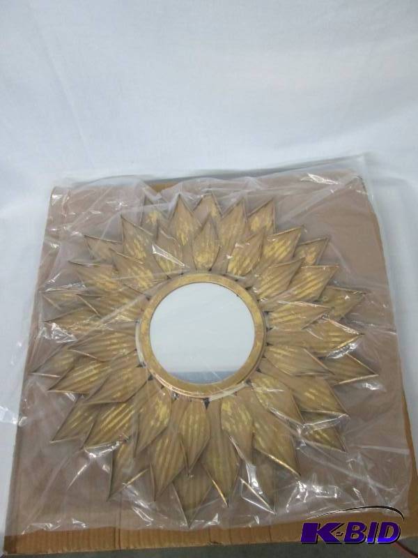 lot 24 image: Alcove Sunburst Mirror Wall Art