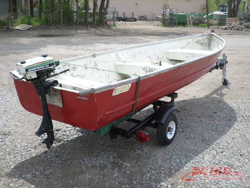 lot 3 image: 1974 Lowe-Line 14ft Aluminum Fishin...