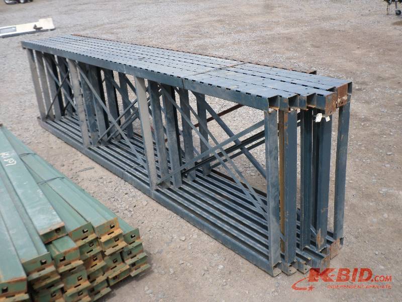 lot 5 image: Pallet Racking (8) 42x160 Indust...