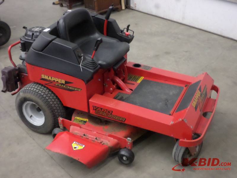 Snapper Yard-Cruiser Rider Mower, K... | LE May Consignments | K-BID