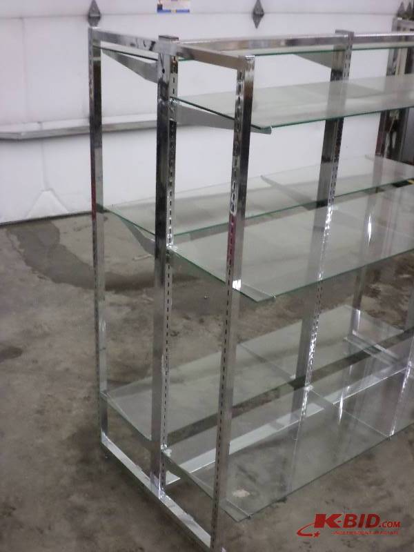 lot 79 image: Steel-Framed Adjustable 4x5 Displ...