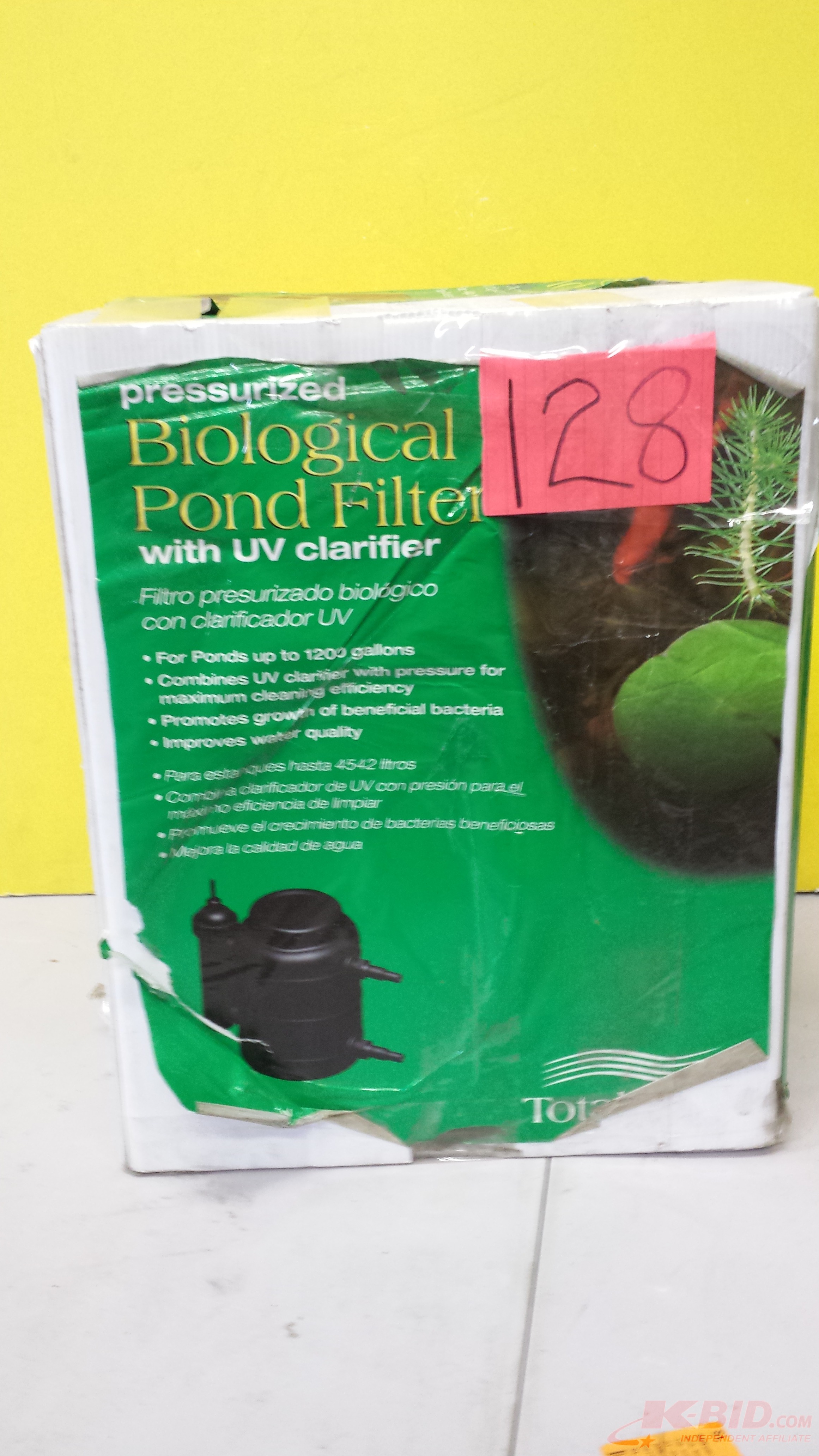 lot 128 image: Biological Pond Filter