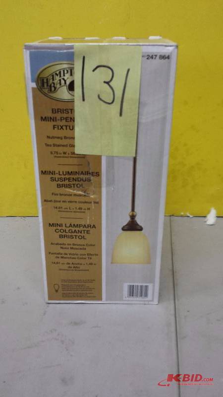 lot 131 image: Mini Luminaries Pendent Fixture