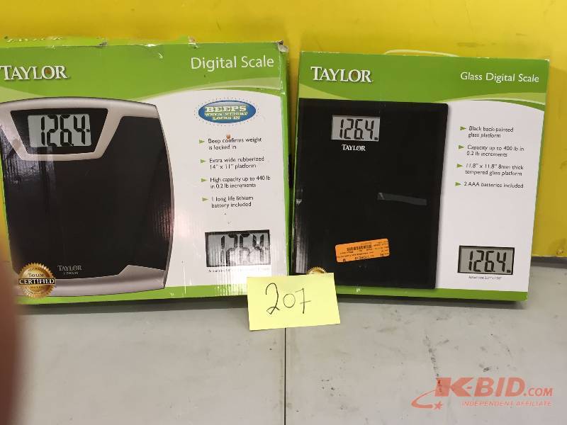 lot 207 image: Lot of 2 Weight Scales