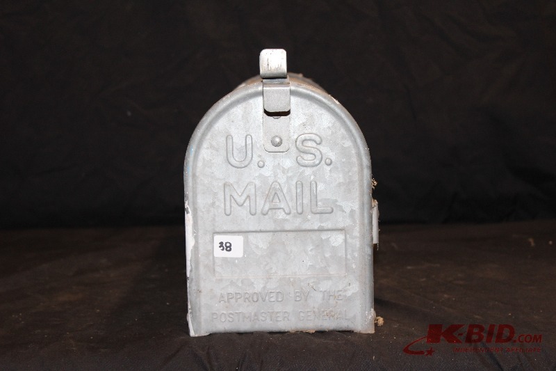 Galvanized Mail Box