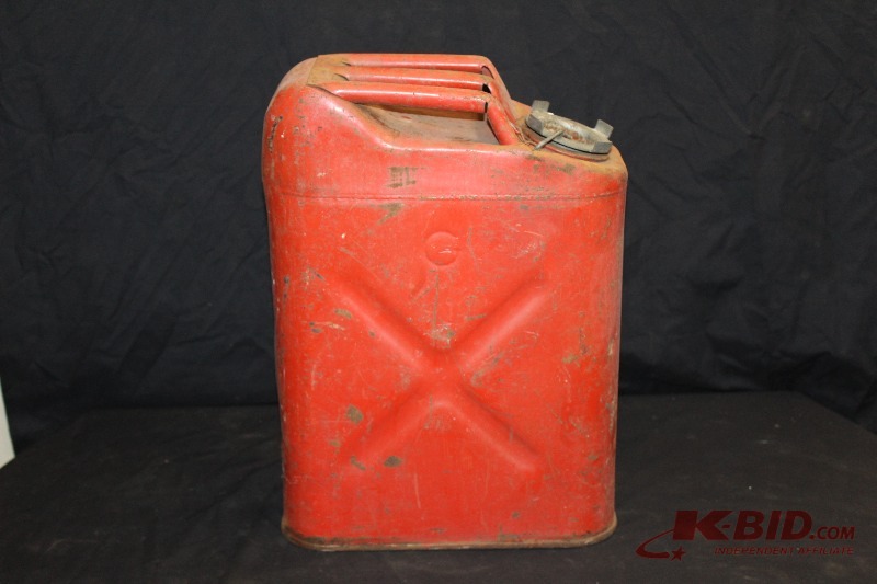 1974 USMC Steel Gasoline Can