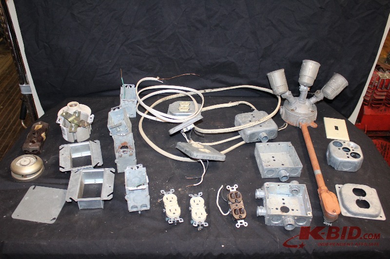 Light Fixture and Electrical Boxes