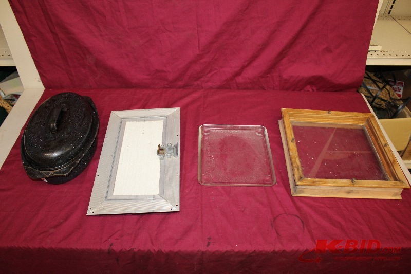 Roaster, Window, Microwave Tray and a Trap Door