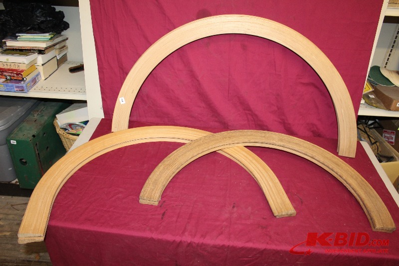 3 Pairs Arched Doorway  Window Trim
