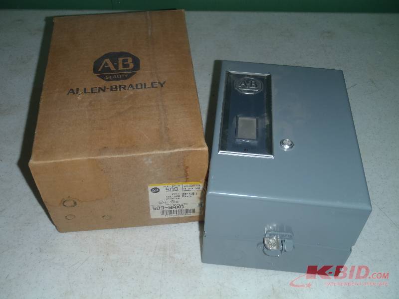 lot 40 image: Allen-Bradley 509-BAXD Motor Starter