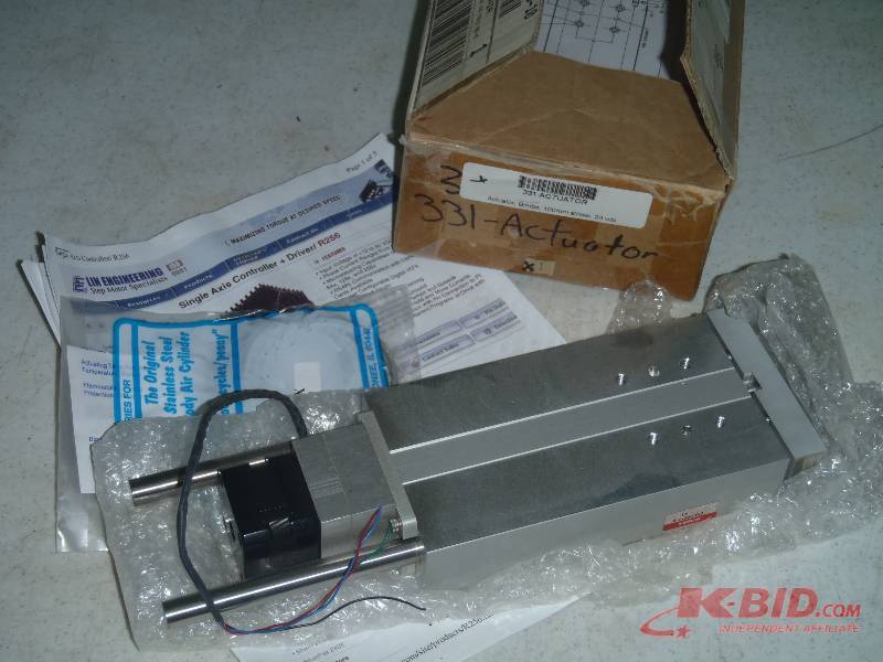 lot 45 image: Bimba 331 Actuator 100mm Stroke 24VDC