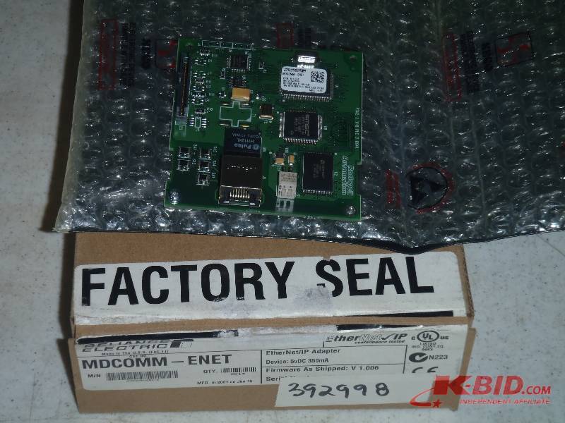 lot 79 image: Reliance Electric MDCOMM-ENET Communication Module