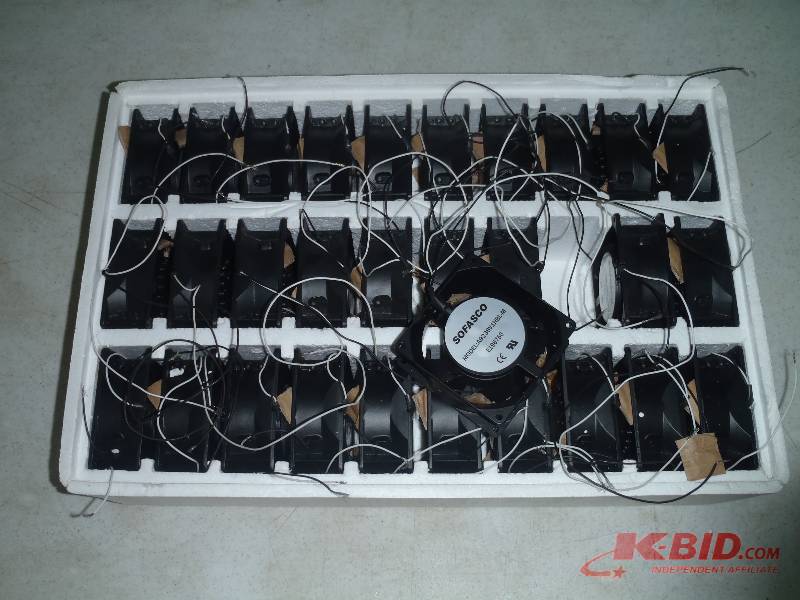 lot 107 image: Thirty (30) Sofasco A9238V1HBL-M Axial Fan