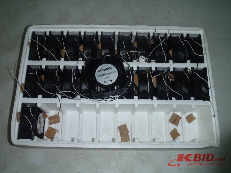 lot 108 image: Twenty-two (22) Sofasco A9238V1HBL-M Axial Fan