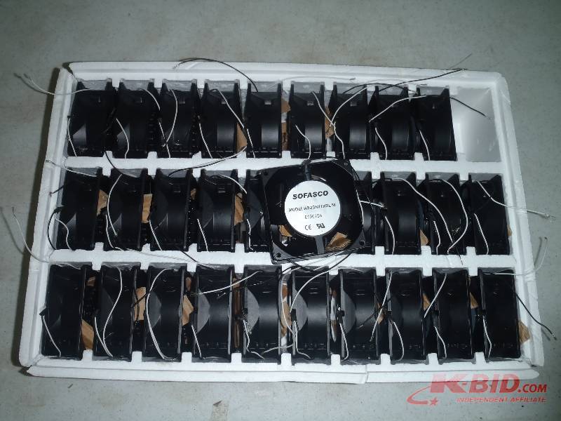lot 109 image: Thirty (30) Sofasco A9238V1HBL-M Axial Fan