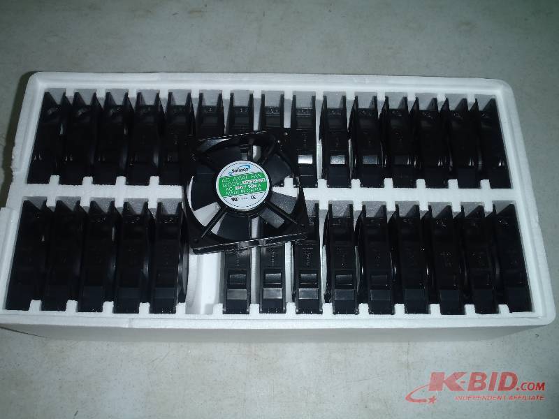 lot 113 image: Thirty (30) Sofasco A12025V2MBT AC Axial Fans 230V 0.07A