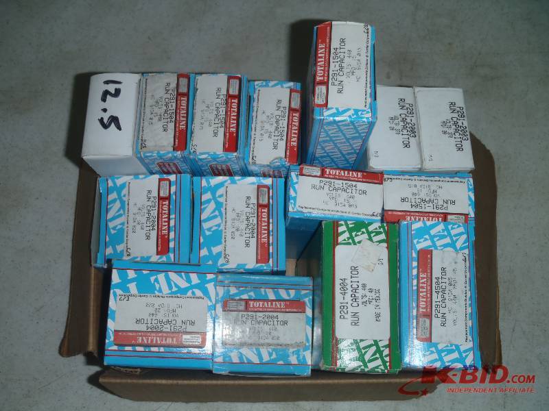 lot 115 image: Flat of Totaline Capacitors