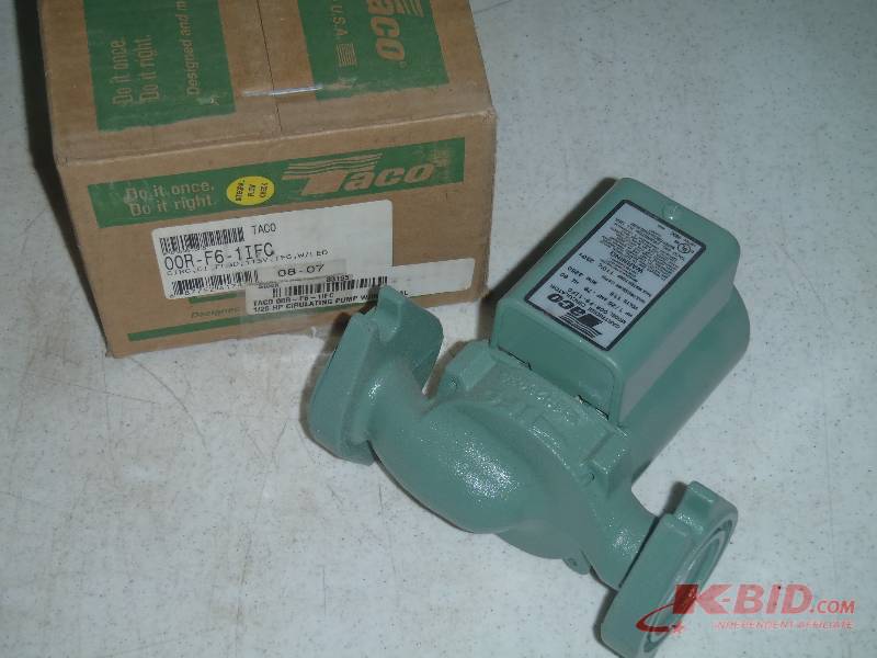 lot 136 image: Taco 00R-F6-1IFC Circulator Pump