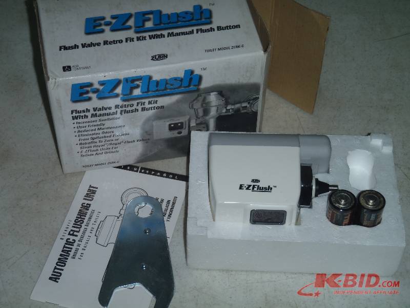 lot 145 image: E-Z Flush ZERK-C Flush Valve Retro Fit Kit